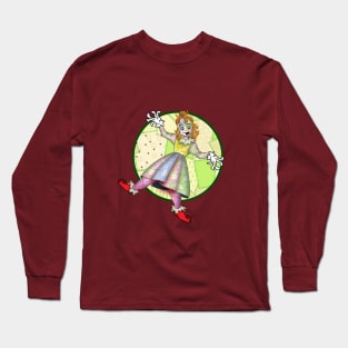 patchwork girl Long Sleeve T-Shirt